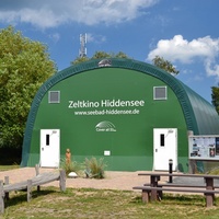 Concerts de rock à Zeltkino, Insel Hiddensee Zeltkino, Insel Hiddensee