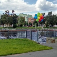 Ratina peninsula dog park, Tampere
